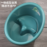 婴儿洗澡盆圆形儿童，洗澡桶可坐浴桶加厚泡澡桶塑料婴儿沐浴盆