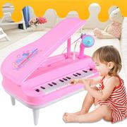 儿童益智电子琴宝宝早教带话筒，小钢琴婴幼儿玩具地摊货源定制