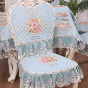 欧式餐桌布艺椅子套加厚家用凳子，套简约坐垫，防滑圆桌布客厅茶几布