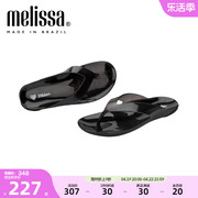 Melissa梅丽莎女士夹趾时尚人字拖平底凉鞋拖鞋果冻鞋33570