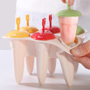 雪糕冰淇淋模具自制冰棒模做雪糕，的磨具模型家用硅，胶冻冰棍制作盒