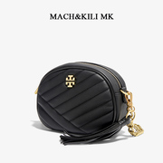 香港MACH＆KILI MK 小众设计感牛皮相机包小包包女2024斜挎包