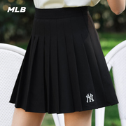 MLB 女款刺绣logo学院风裙裤高腰百褶裙24夏季SKV01