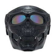 骷髅面具特种兵全脸防护幽灵军迷野战户骑行防风护目镜战术面罩