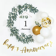 一周年纪念日布置场景情侣恋爱浪漫气球520情人，节背景墙结婚装饰