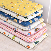 小学生午托垫子幼儿园儿童床褥垫专用午睡洗加厚卡通床垫床褥