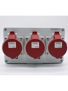 工业防水插头插座连接器三相电，3芯4芯5芯孔16a32a对接航空插头