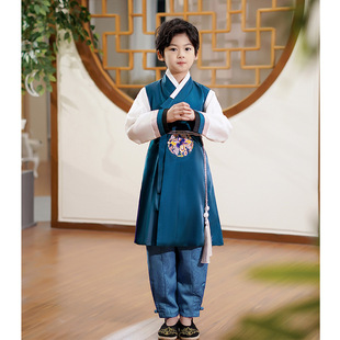 韩服男童少数民族服装，鲜族服朝鲜服族演出服，韩国男孩传统表演