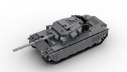 MOC军事积木百夫长坦克模型 适用乐高小颗粒拼装积木玩具儿童男