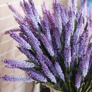 薰衣草仿真花家居客厅餐桌装饰花艺，摆件假花风信子塑料花干花摆设