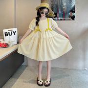 女童连衣裙夏装儿童裙子夏季2023韩版中大童装女孩洋气公主