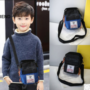 韩国儿童小包潮单肩包包挎包，时尚男孩子帅气小学生配饰，包男童(包男童)斜