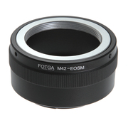 fotgam42-eosm转接环适用于螺口m42镜头，转佳能eosm微单机身接环