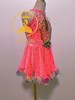 少儿拉丁舞演出服儿童拉丁赛服比赛服，亮片舞蹈服高端花服1844