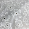 纯棉裙子衬衫小棉布服装婚纱面料DIY荷叶刺绣镂空布料宽1.3米
