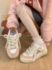 回力女鞋草莓帆布鞋子女春夏设计厚底板鞋2024原创小众小白鞋