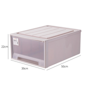 塑料整理箱抽屉式收纳箱透明收纳盒特大号多层组X合储物柜儿