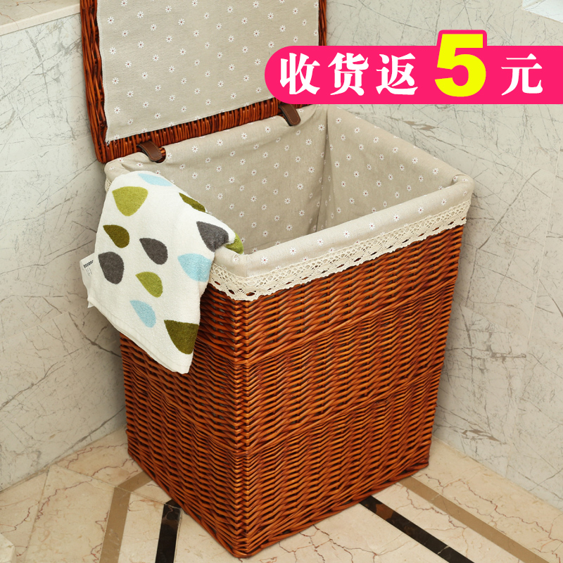 Laundry basket weave clothes Storage baskets Large Dirty clothes basket Storage basket With cover Fabric art Laundry baskets environmental protectionin the Storage consolidation , Home Storage appliances , Storage Basket , Laundry basket category - from Buy2taobao.com to provide professional Taobao agent buy service