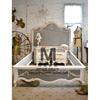 美式实木双人床法式复古做旧婚床1.8米雕花现代1.5公主床主卧家具