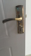门锁室内卧室欧式家用静音通用型房，门锁门把手执手锁三件套锁具