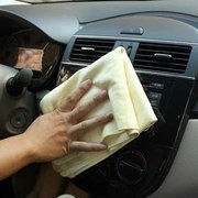 汽车用品加厚合成鹿皮巾吸水毛巾麂皮擦干头发洗车毛巾擦车巾用品