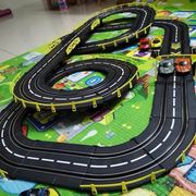 路轨道赛车玩具儿童双人大型赛道8-10岁男孩电动遥控汽车