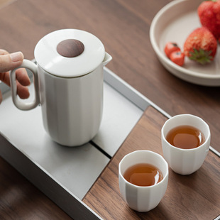 陶瓷茶具整套大容量花茶壶办公室小套茶具旅行茶具家用送礼水壶