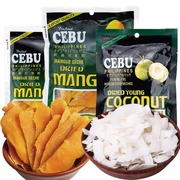菲律宾cebu宿务芒果干椰子干进口果脯蜜饯网红休闲零食宿雾特产