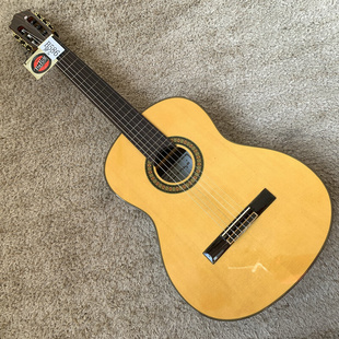 品牌 Caraya 云杉玫瑰木面单板 古典吉他 39英寸库存 琴颈可调