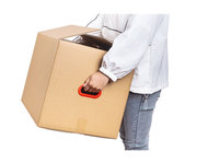 搬家纸箱子打包纸箱正方形包装箱快递箱，五层瓦楞纸板特硬瓦楞纸箱