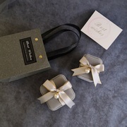 高档绒布创意饰品礼盒套装戒指，盒项链盒，手镯盒耳环包装圣诞节礼物