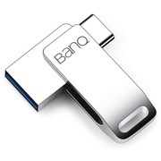 专用banq C60手机U盘32G USB3.0+Type-C 3.1双接口高速全金属360