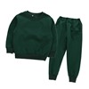 2020春秋幼儿园服小学运动套装校服上衣裤子纯棉两件套墨绿色