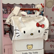 hellokitty网红旅行包女生行李包拉杆箱手提轻便大容量2024年