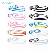zoke护目镜儿童游泳眼镜，防水防雾成人泳镜，高清平光舒适洲克游泳镜