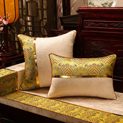 中式红木沙发坐垫实木家具，沙发椅垫防滑罗汉床垫子五件套海绵