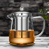 不锈钢过滤内胆泡茶壶办公室家用茶具加厚高硼硅耐热高温玻璃茶壶