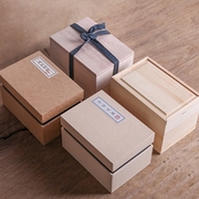 喜庆红色包装盒盒空盒，锦盒防震陶瓷，高档牛皮纸盒生日结婚送礼