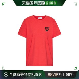 香港直邮redvalentino心形，印花t恤2r3mg15r6r5