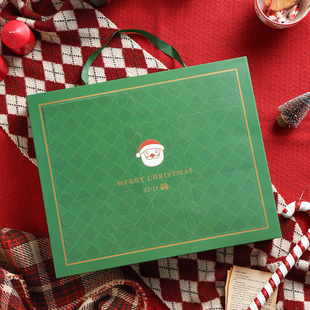 圣诞盲盒礼物洞洞乐零食巧克力糖果礼盒包装盒空盒盒子小扭蛋节