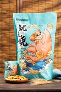 鱿鱼烧288g巨型大包内含小包，阿狸媚媚休闲膨化食品追剧鲜香零食