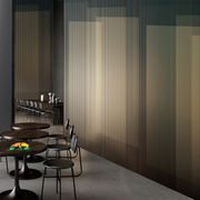 现代抽象渐变条纹墙布高级感立体电视背景墙壁画餐厅客厅时尚墙板