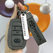 适用丰田卡罗拉改装折叠钥匙套遥控器保护套锐志汽车高档包扣