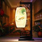 中式古典陶瓷灯饰客厅卧室台灯卧室，床头欧式装饰台灯卧室灯。万