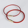 红绳本命年情侣款手链转运珠，防水钢丝手绳串3d硬金黄金饰品替换绳