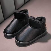 男女童棉鞋宝宝雪地棉靴子2岁秋冬季小学生加厚加绒防水棉鞋