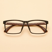 复古仿木纹TR90大方框眼镜架 男木质全框近视眼镜框女眼睛高度数
