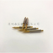 华荣探镀金ph-6b3.4mm圆尖头4.5mm一体弹簧，测试探针进口sk4