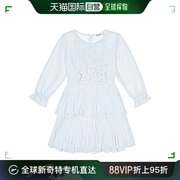 香港直邮潮奢self-portrait女童荷叶边雪纺，连衣裙童装