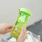 特百惠水杯莹彩随手杯，430ml运动塑料便携男女学生300ml防漏水杯子